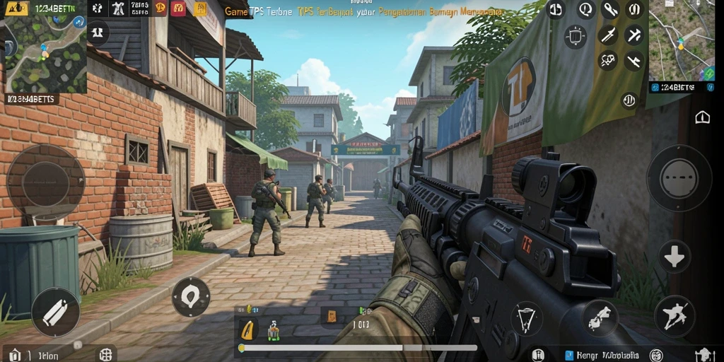 Tampilan gameplay menegangkan dan grafis menarik di 1234BETS.