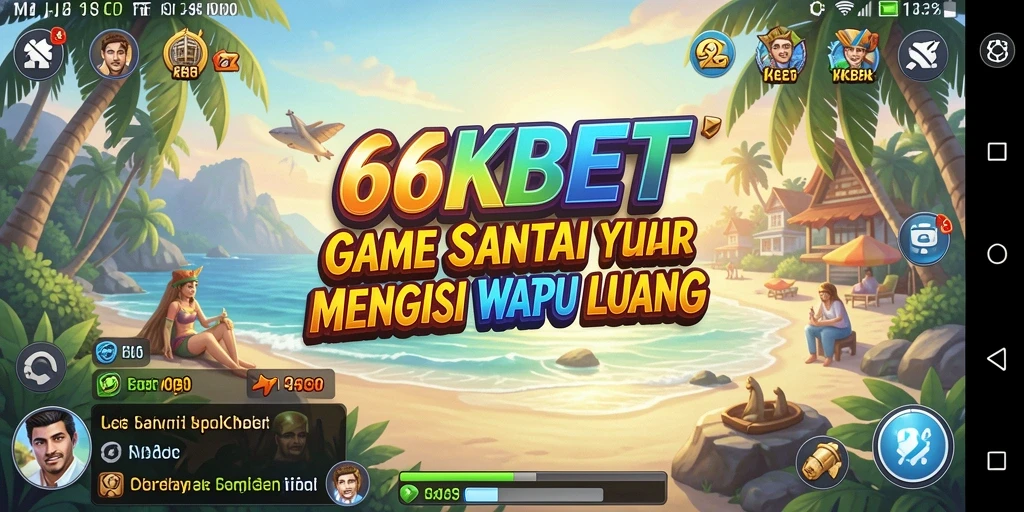 Tampilan gameplay 66KBET yang mengasyikkan dan penuh warna.