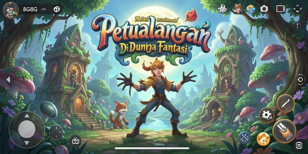 Screenshot gameplay <strong>8G8G</strong> menampilkan petualangan seru dan tantangan menarik.