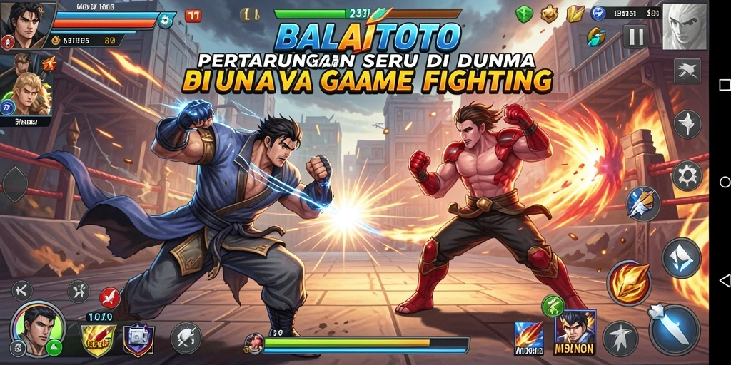 Screenshot BALAITOTO menunjukkan aksi pertarungan yang seru dan mendebarkan.
