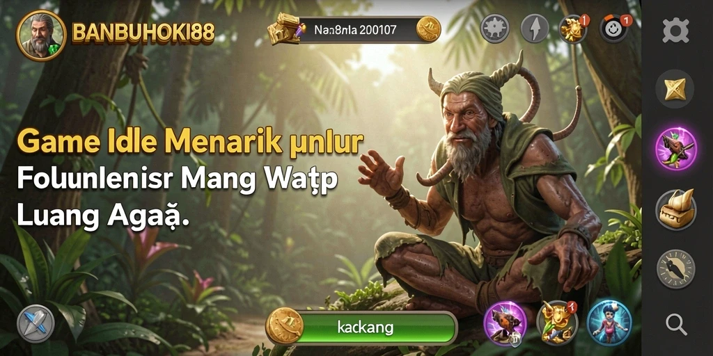 Gameplay seru dan santai dalam BANBUHOKI88 ditampilkan.