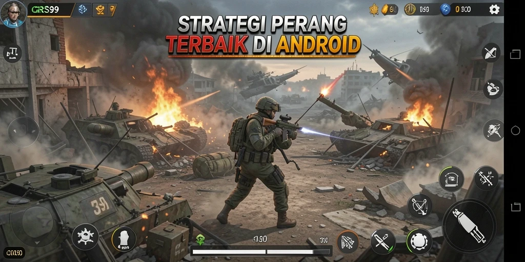 Tampilan gameplay seru dan strategi mendalam dari CRS99.