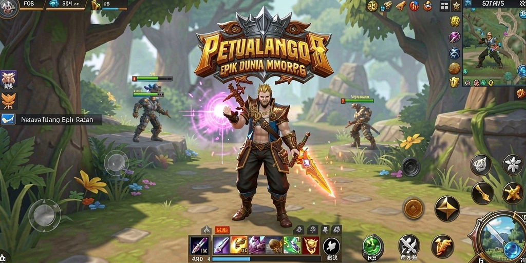 Gameplay seru dan menarik di dunia MMORPG FO8.