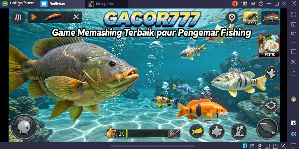 Tangkapan ikan besar dalam gameplay GACOR777 yang seru.