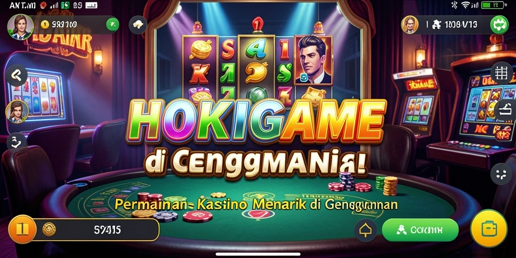 Tampilan gameplay HOKIGAME yang menarik dan penuh aksi.