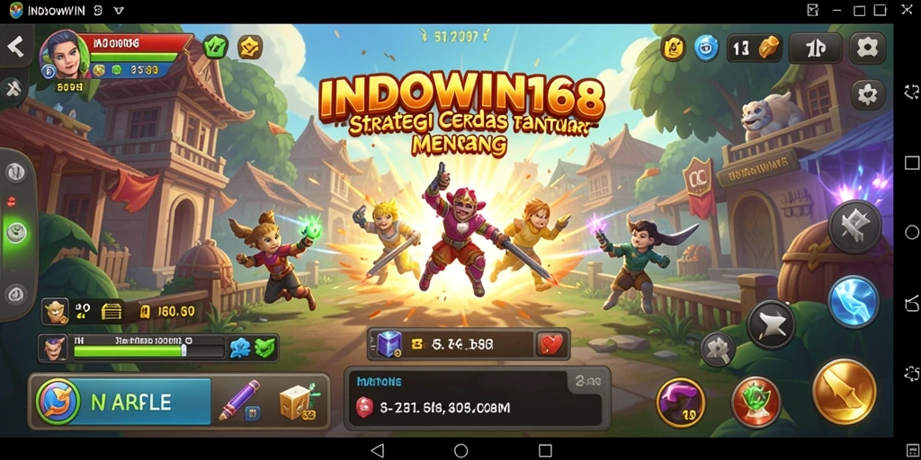 Tampilan gameplay INTENDOWIN168 yang menegangkan dan strategis.