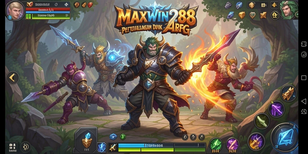 Gameplay seru dalam petualangan epik ARPG MAXWIN288.