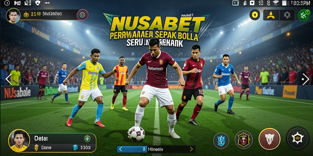 Tampilan gameplay NUSABET yang menarik dan dinamis.