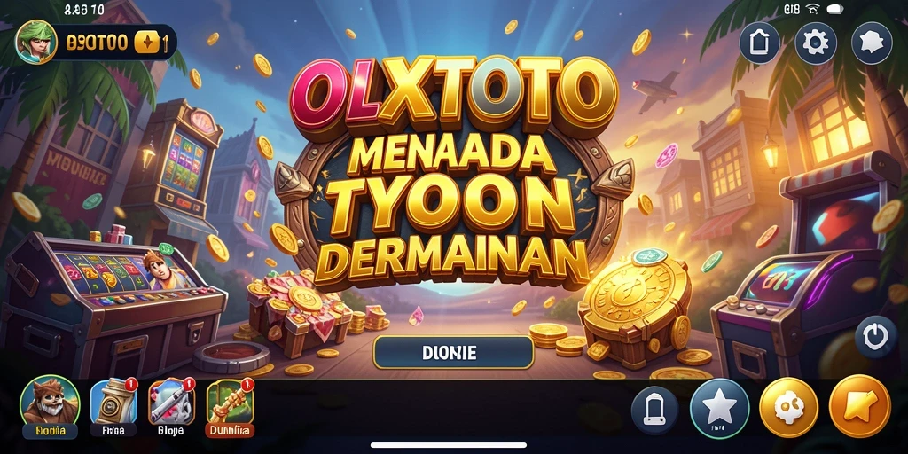 Tampilan gameplay seru dalam permainan Tycoon OLXTOTO.
