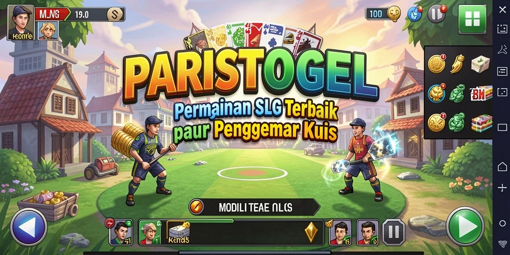 Tampilan gameplay PARISTOGEL yang menarik dan penuh tantangan.