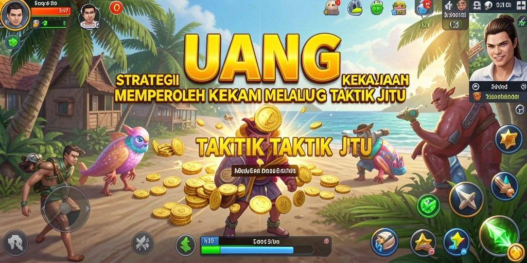 Tangkapan layar gameplay UANG menampilkan momen strategis yang mendebarkan.