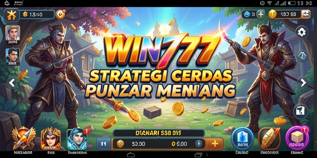 Screenshot gameplay WIN777 menampilkan aksi strategi yang seru.