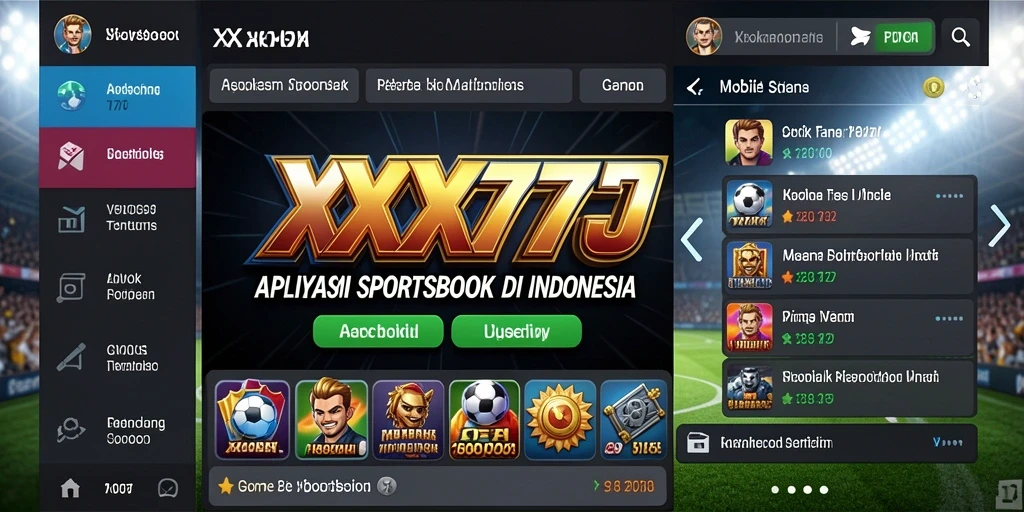 Tampilan gameplay menarik dan beragam pilihan taruhan di XXX777.